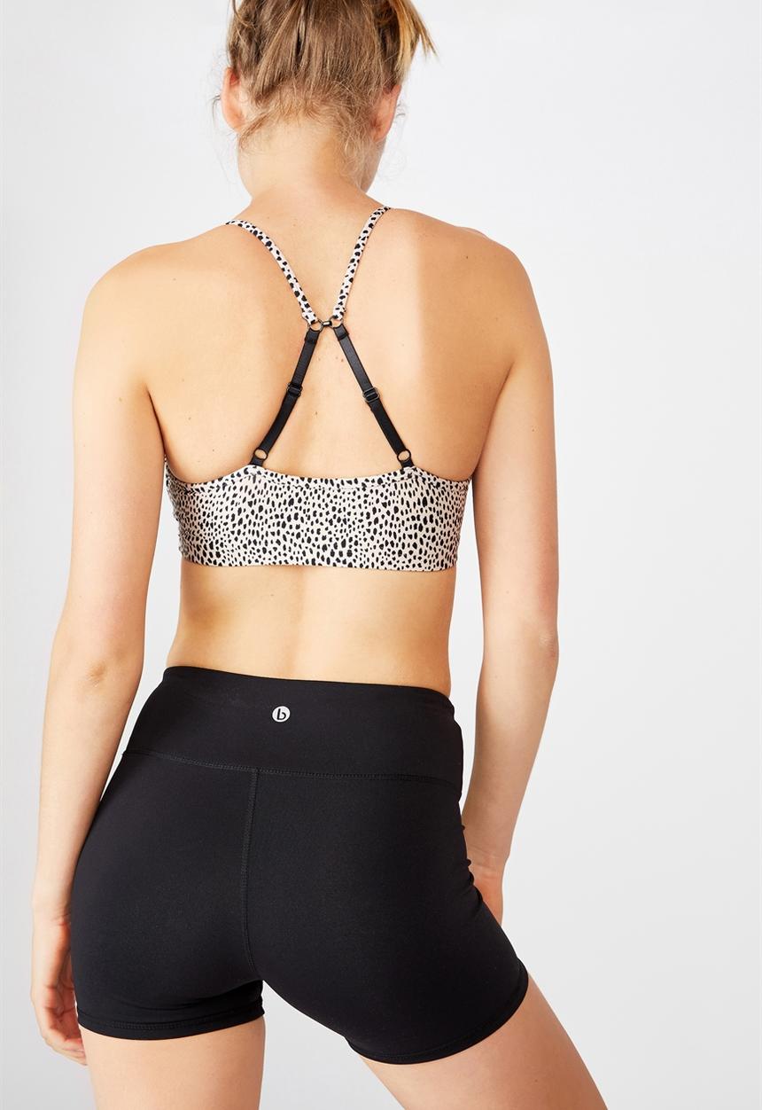 Cotton On - Highwaisted shortie short - core black