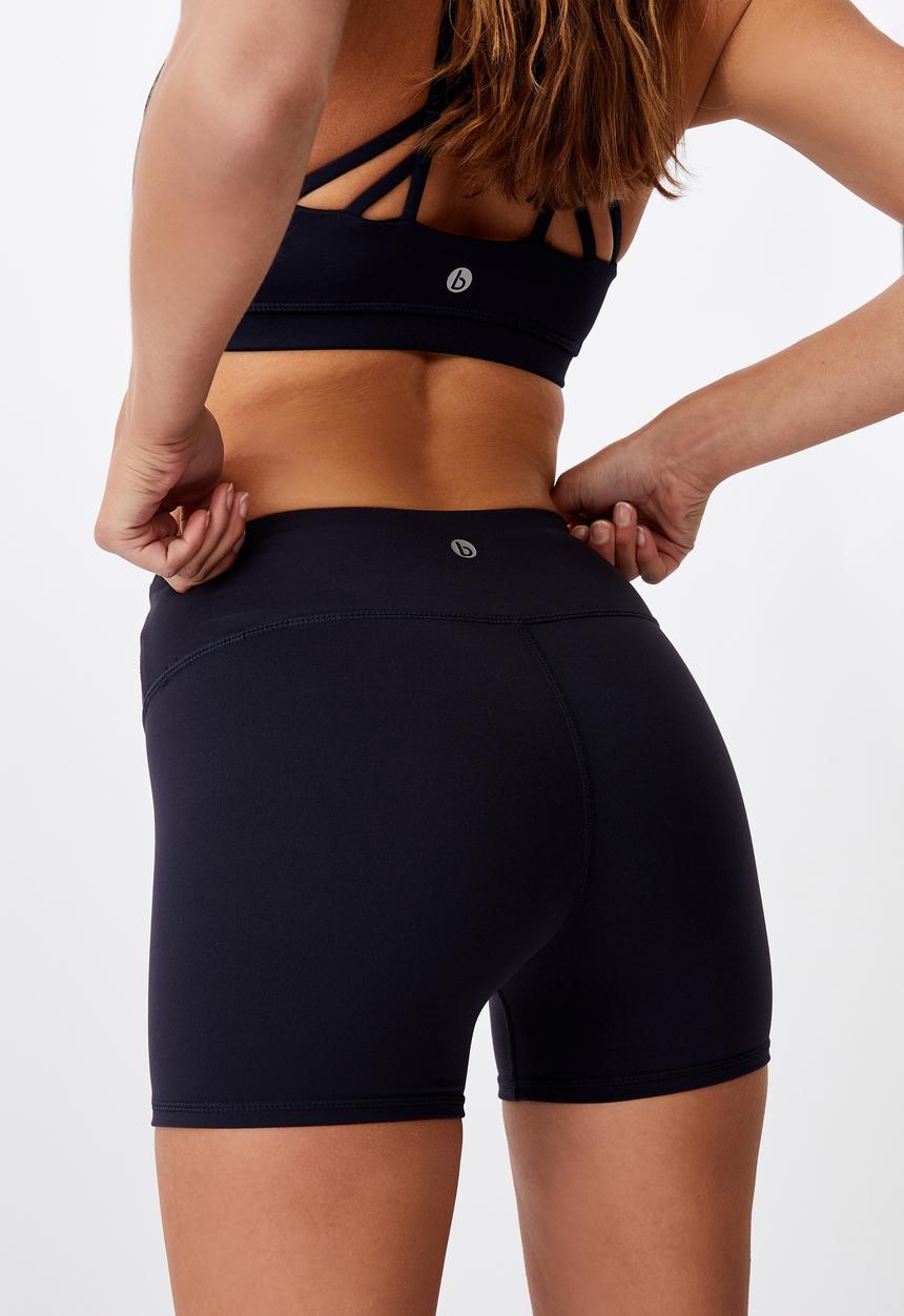 Cotton On - Highwaisted shortie short - core navy