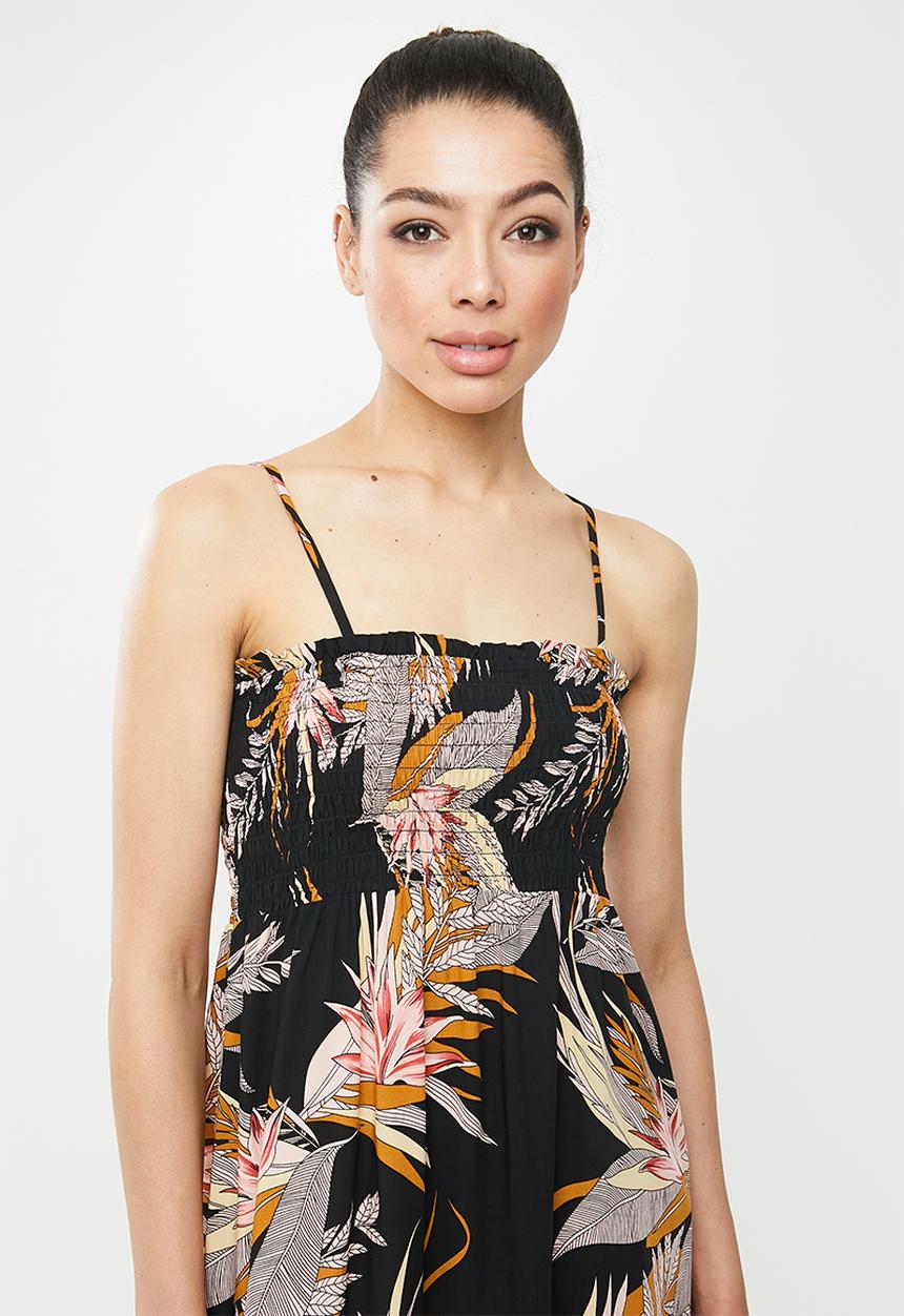 edit - Smocked dress - multi