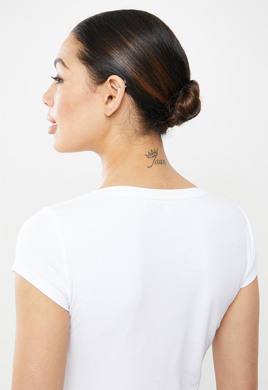 SISSY BOY - One up logo with bling - white