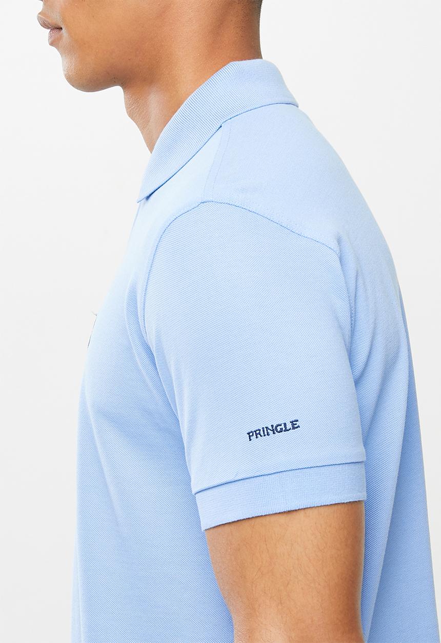 Pringle of Scotland - St Augustine styled golfer - pale blue