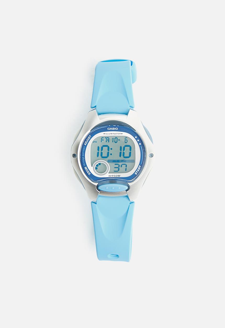 Casio - Kids 50m digital stop watch - blue