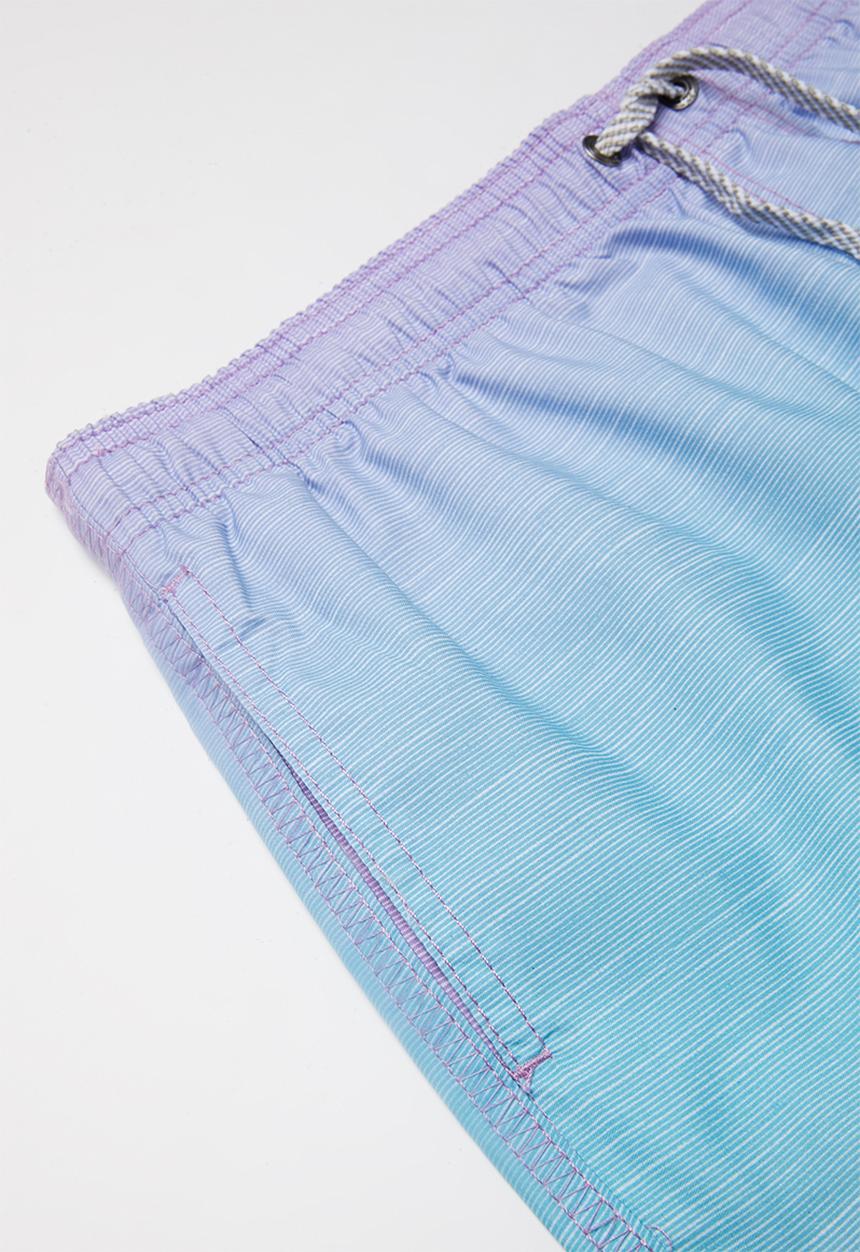 Billabong  - Boys sergio layback boardshort - blue & pink