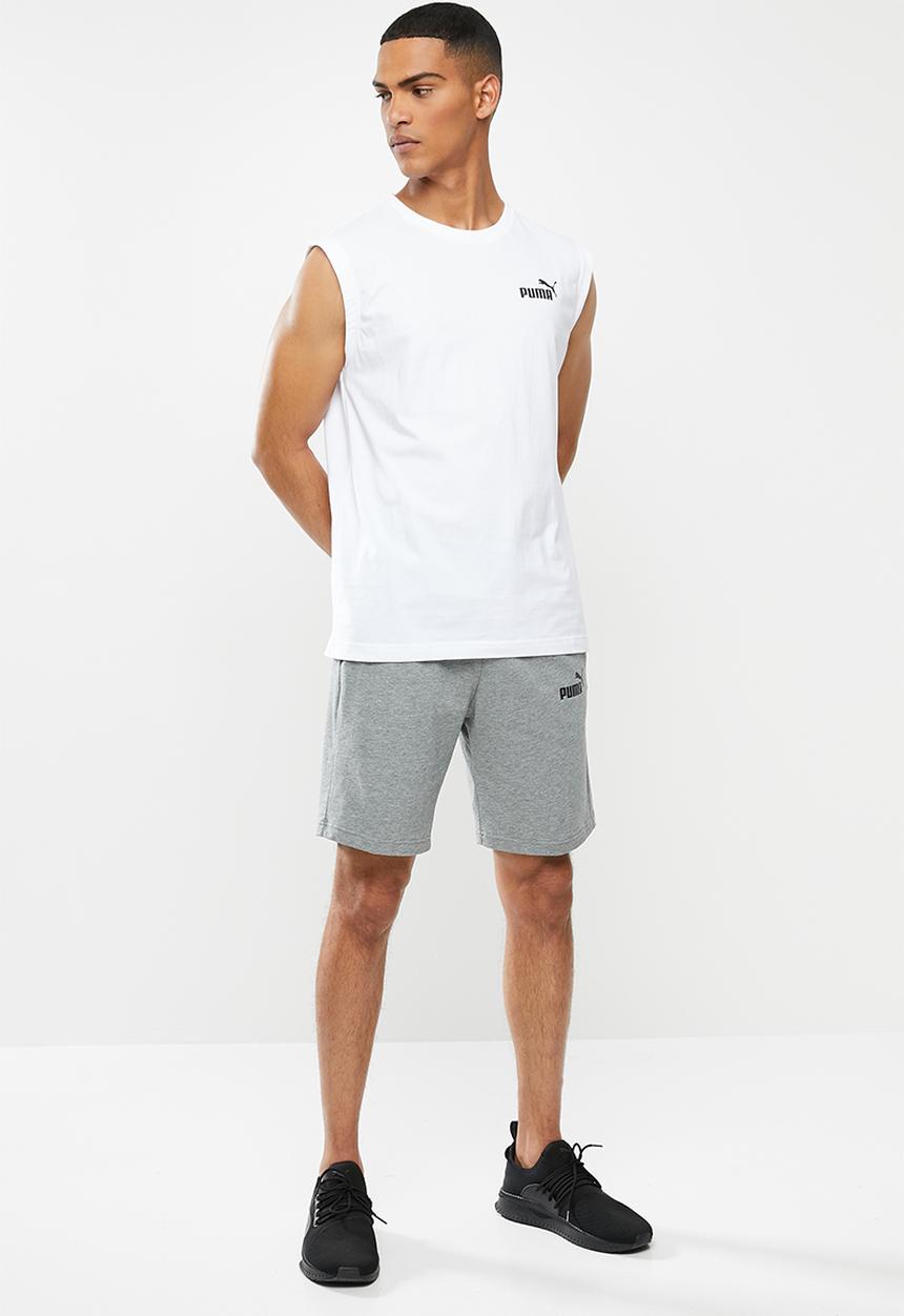 PUMA - Ess jersey shorts - grey