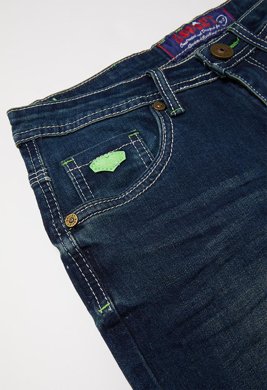 SOVIET - Boys denim short - blue