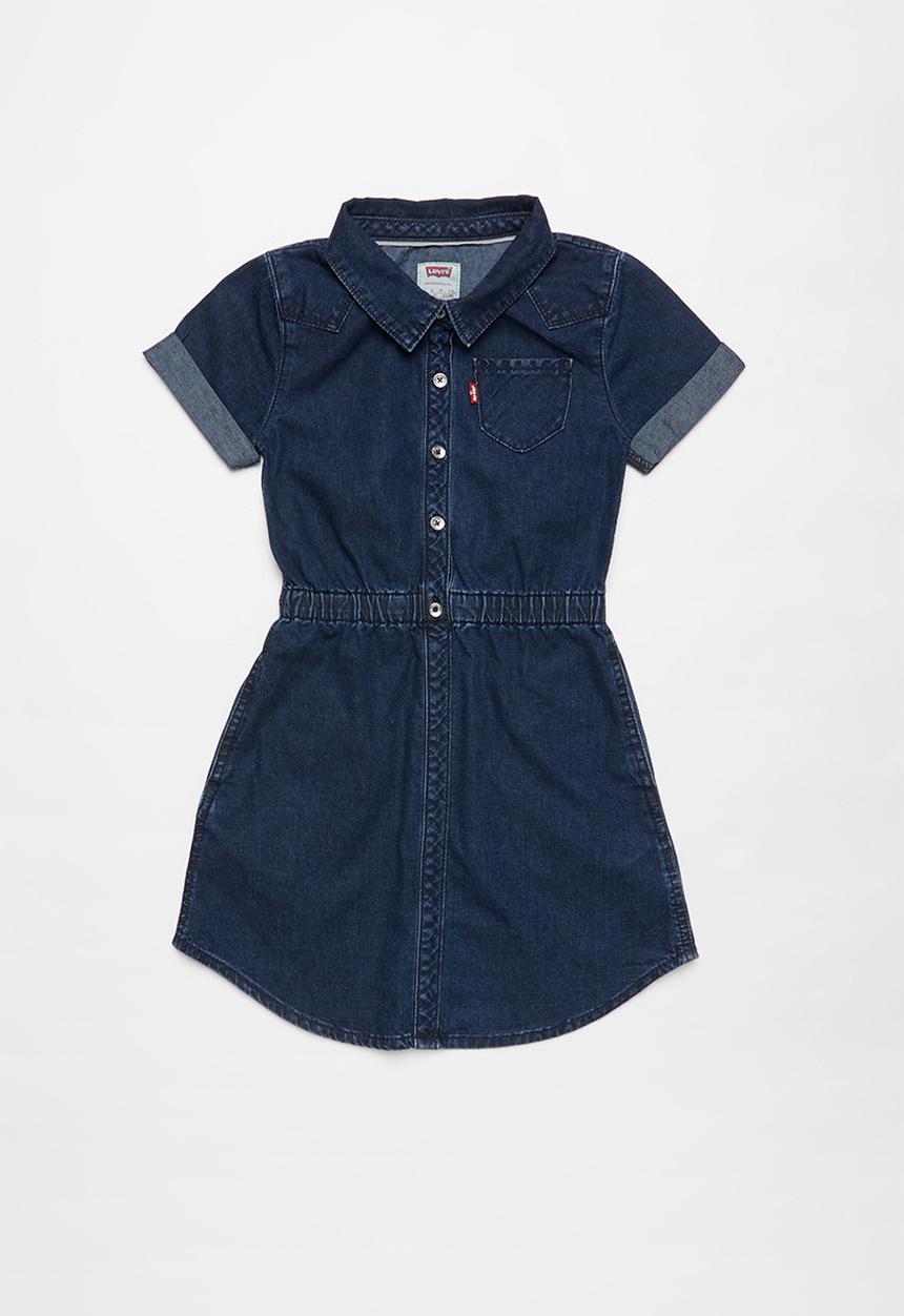 Levi’s® - Western short sleeve dress - blue