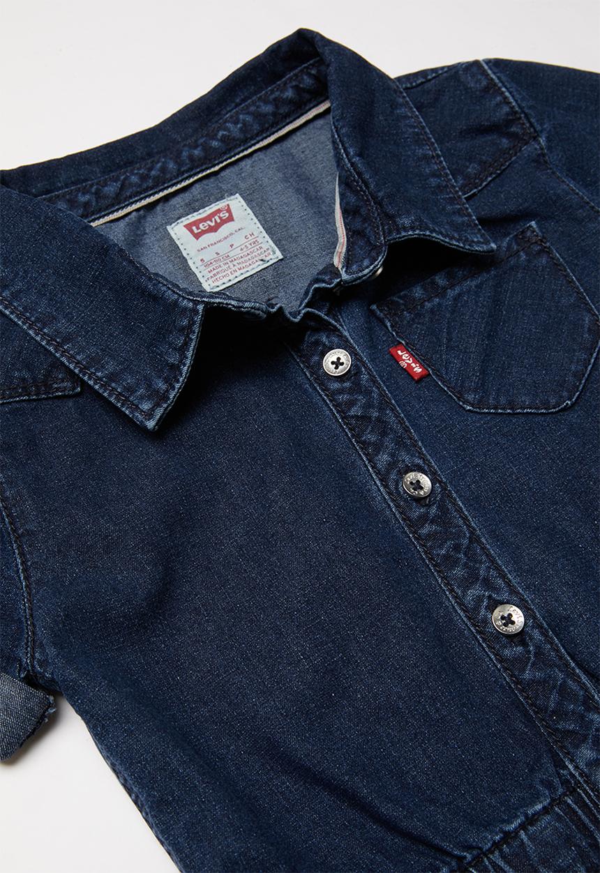 Levi’s® - Western short sleeve dress - blue
