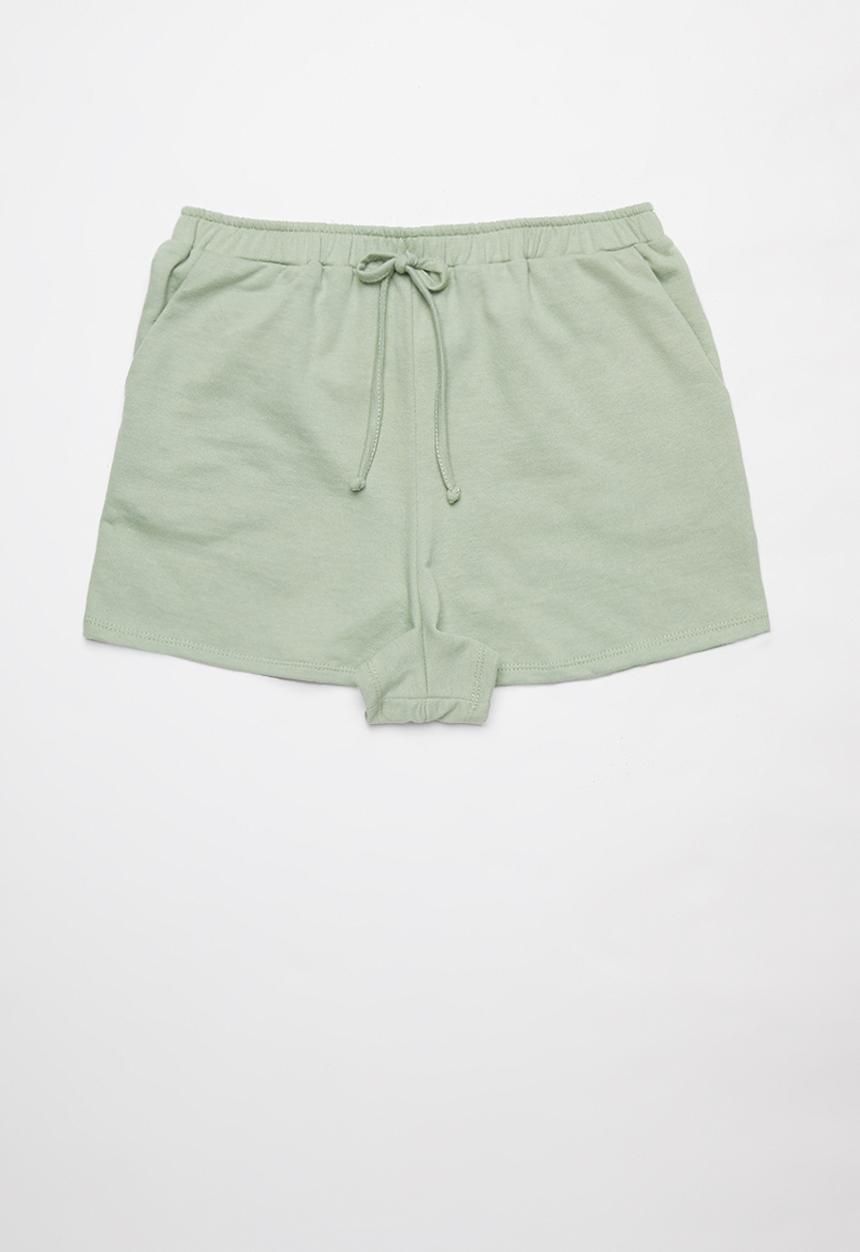 Superbalist - Plain jog shorts - green