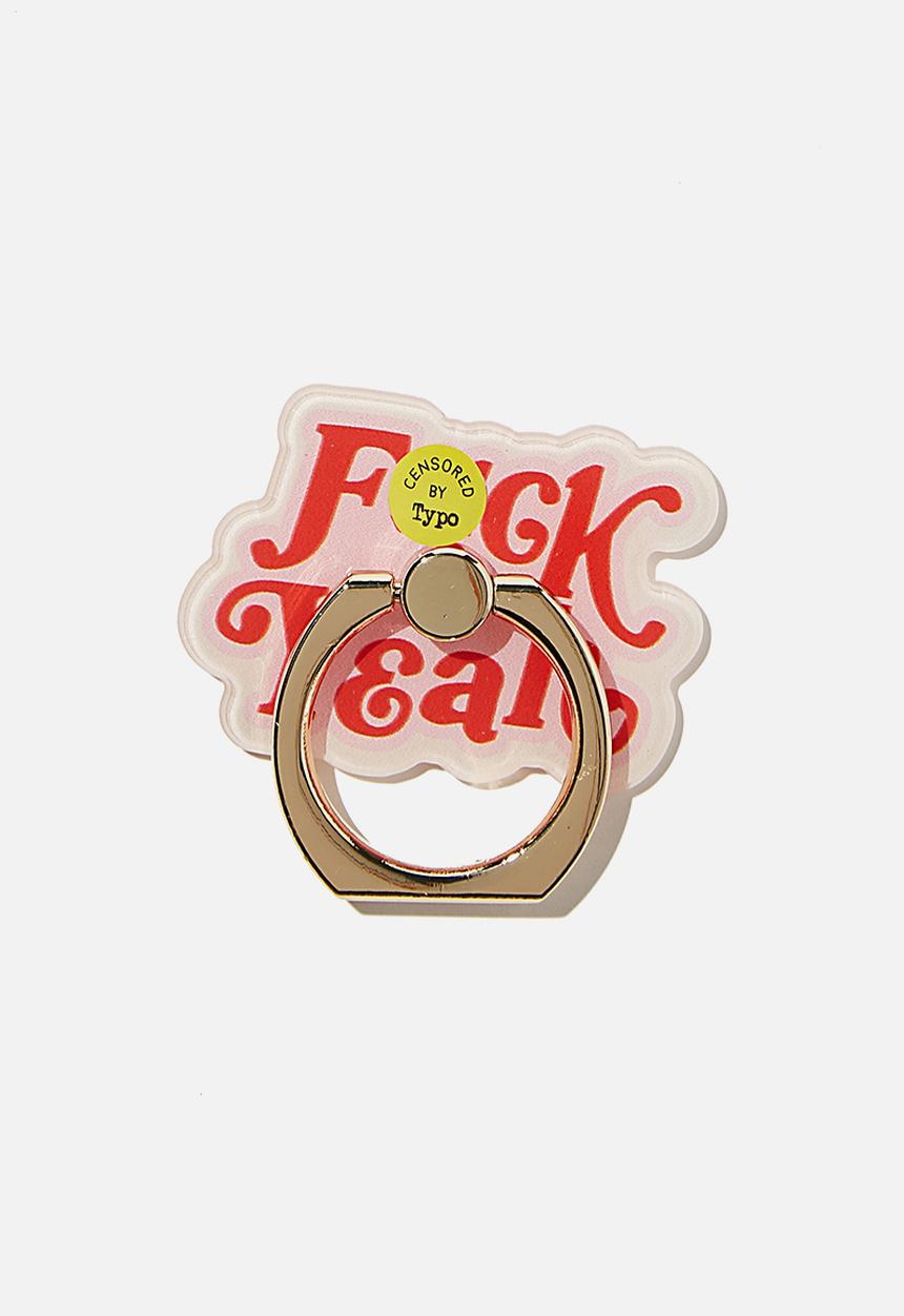 Typo - Phone rings - f**k yeah!!