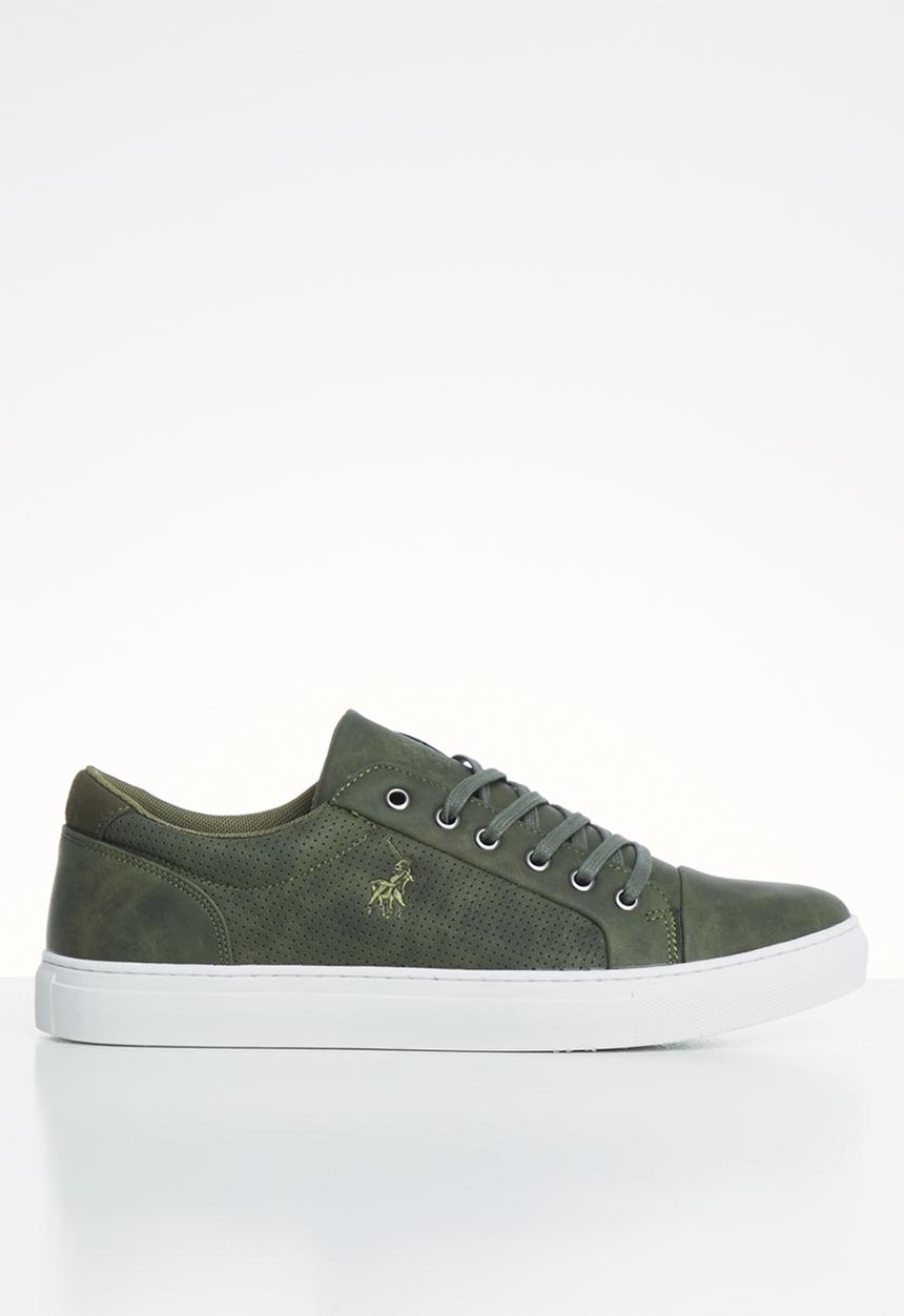 POLO - Carter nubuck sneaker - fatigue