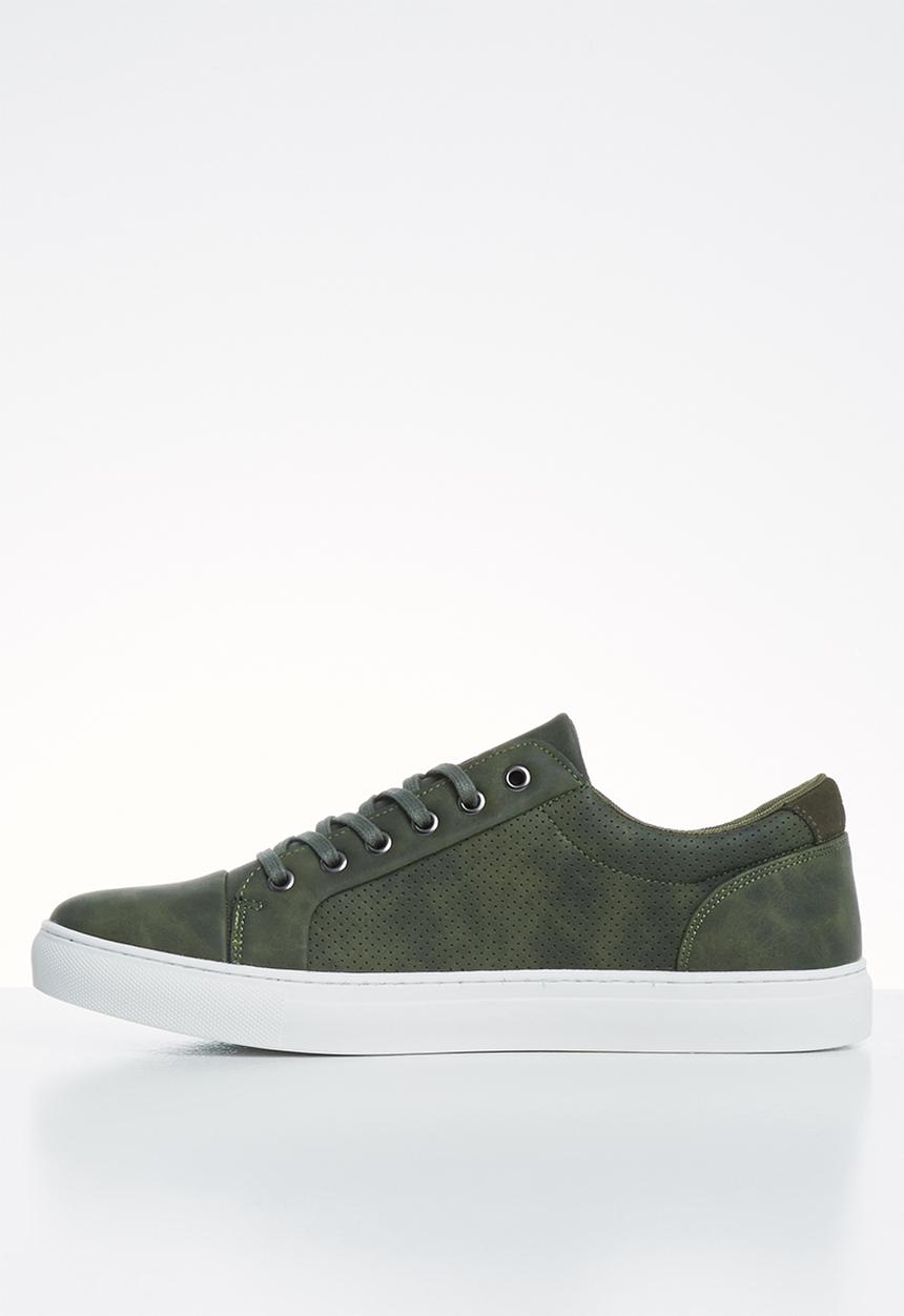 POLO - Carter nubuck sneaker - fatigue