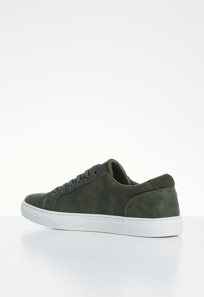POLO - Carter nubuck sneaker - fatigue