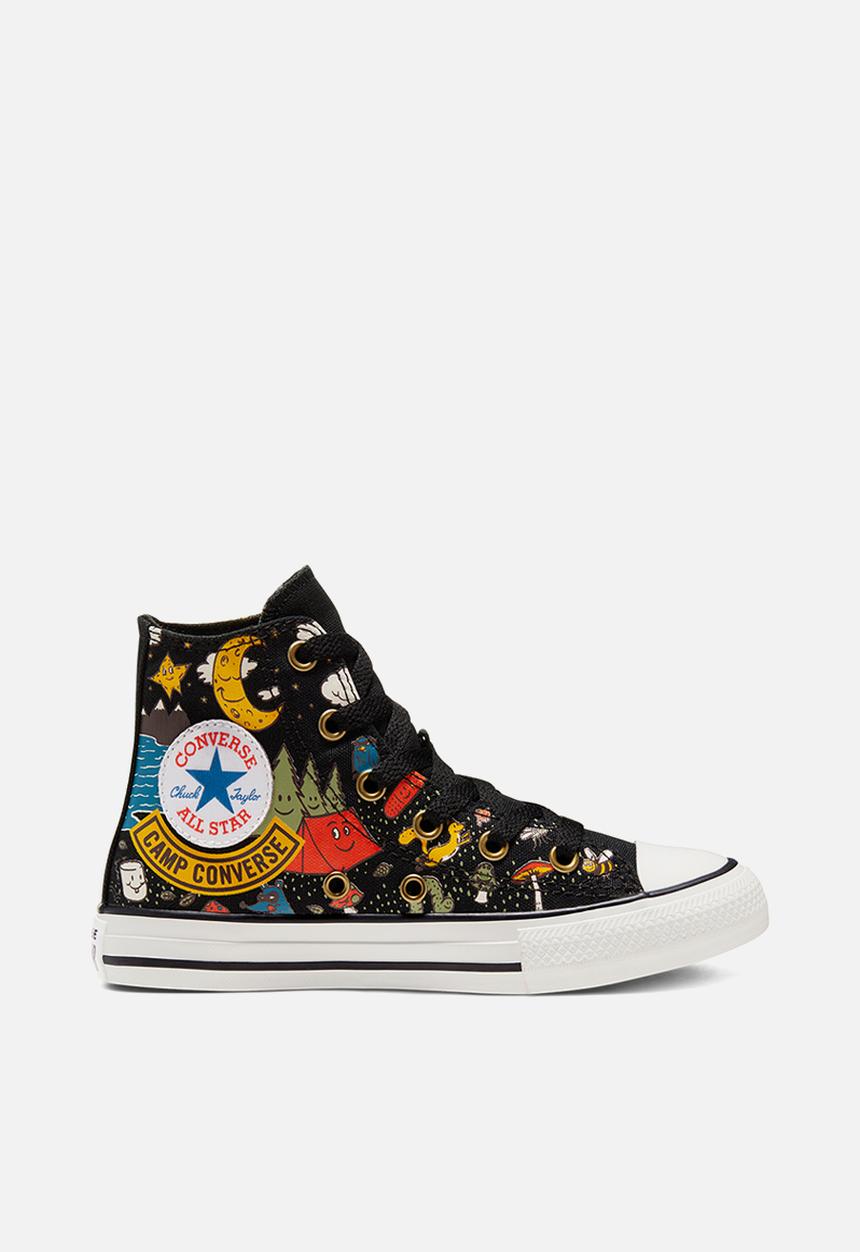 Converse - Ctas camp converse hi b - black/bold mandarin