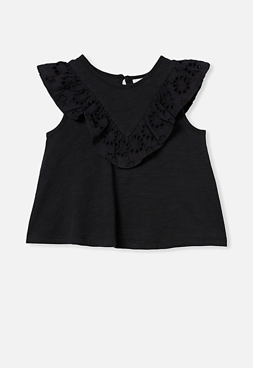 Cotton On - Juliette short sleeve top - phantom