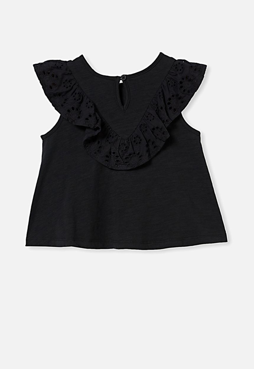 Cotton On - Juliette short sleeve top - phantom