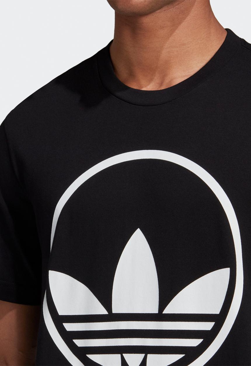 adidas Originals - Circle trefoil short sleeve tee - black