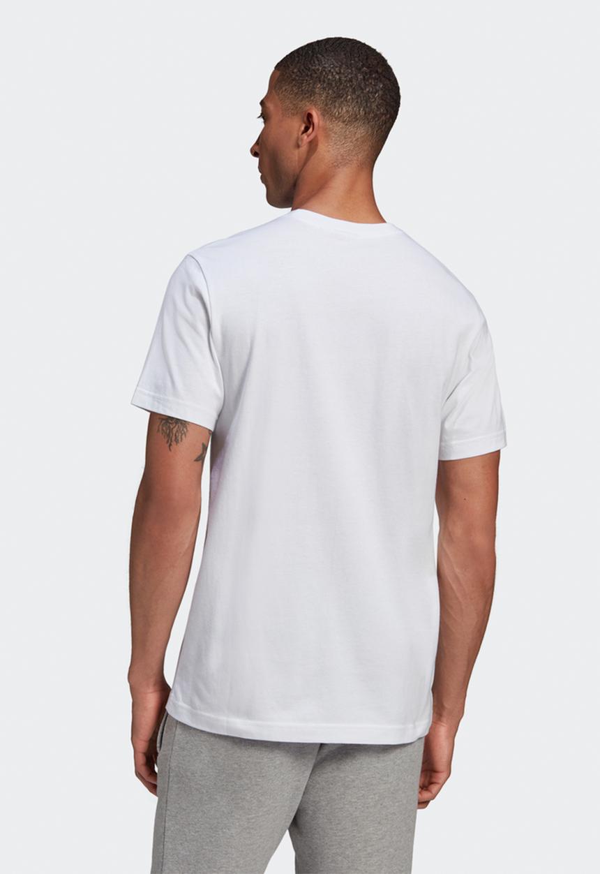 adidas Originals - Circle trefoil short sleeve tee - white