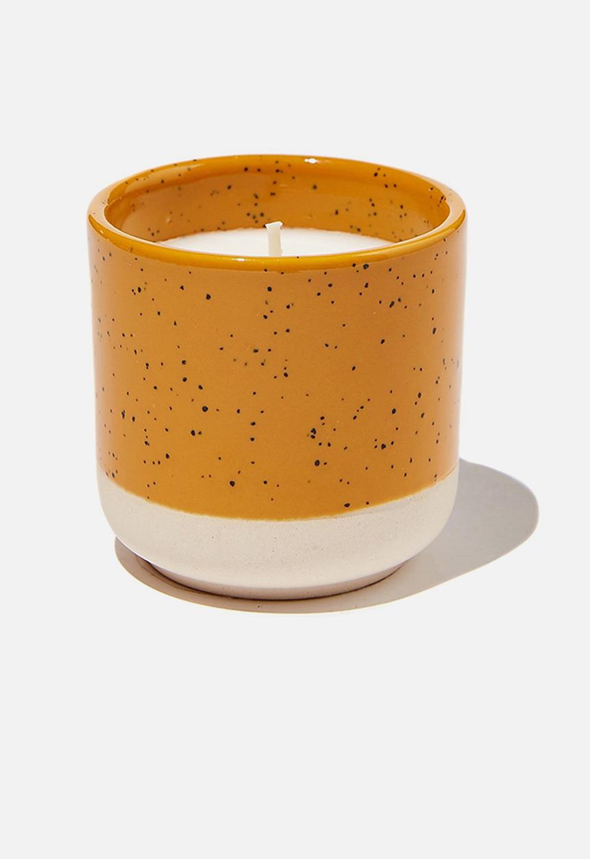 Typo - Double dip candle - mustard