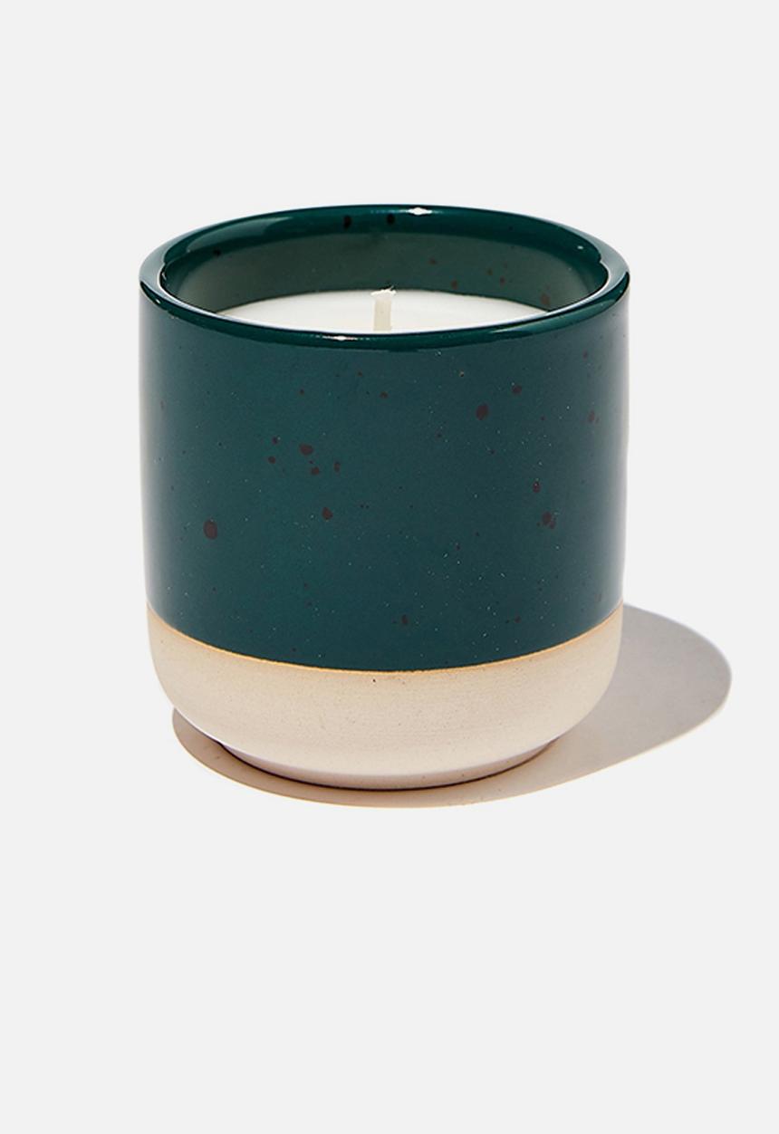 Typo - Double dip candle - deep green