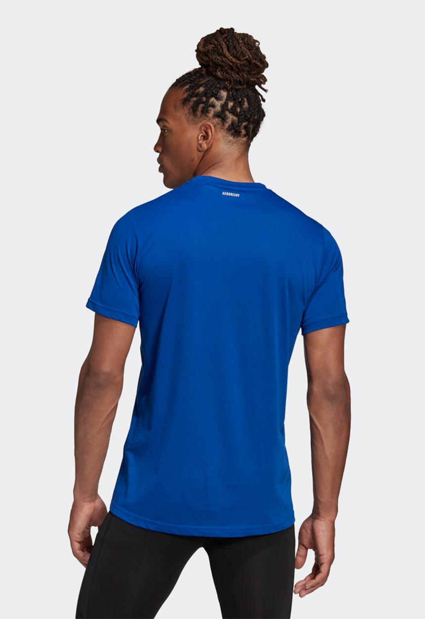 adidas Performance - Conf graphics short sleeve tee - blue