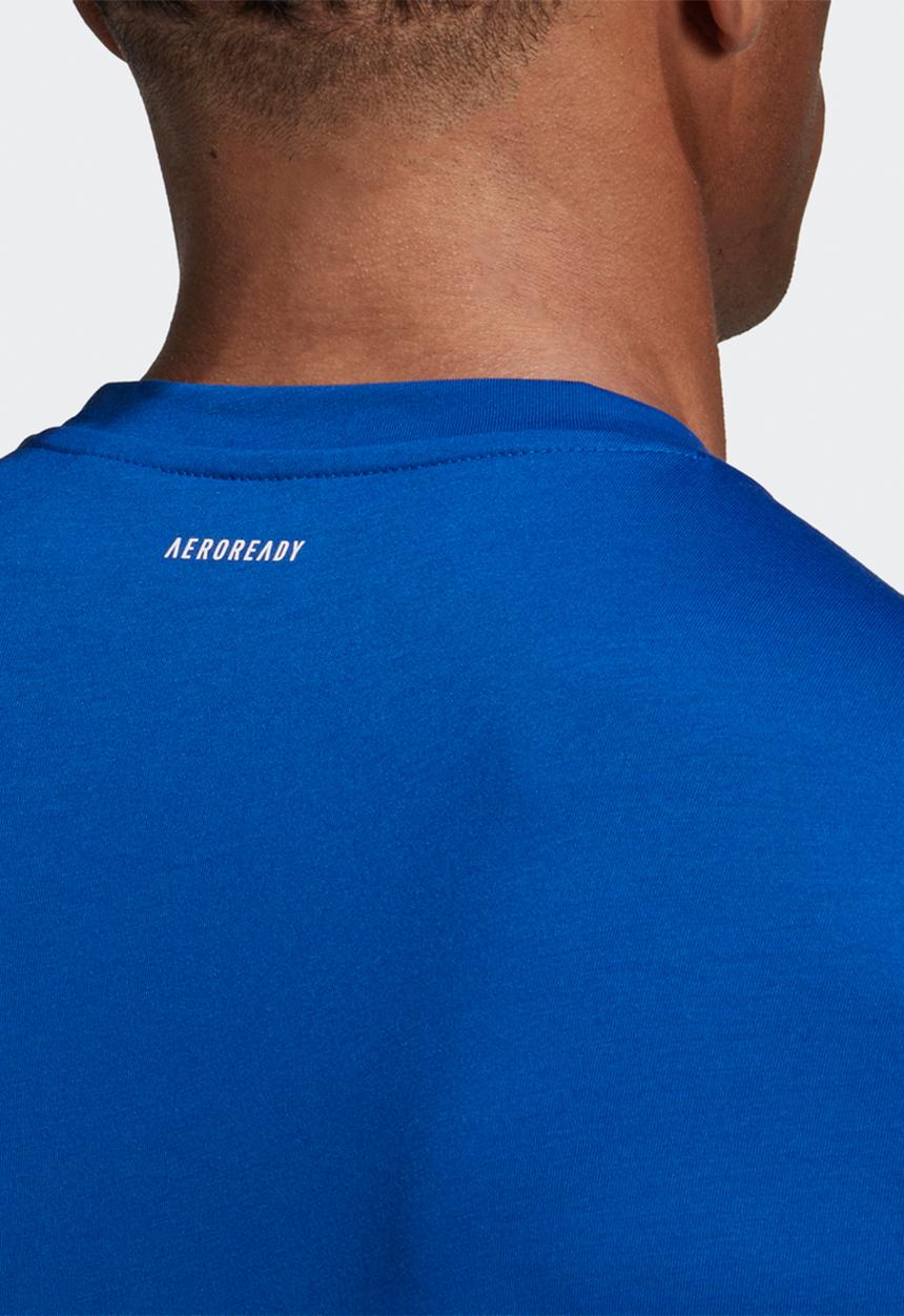 adidas Performance - Conf graphics short sleeve tee - blue