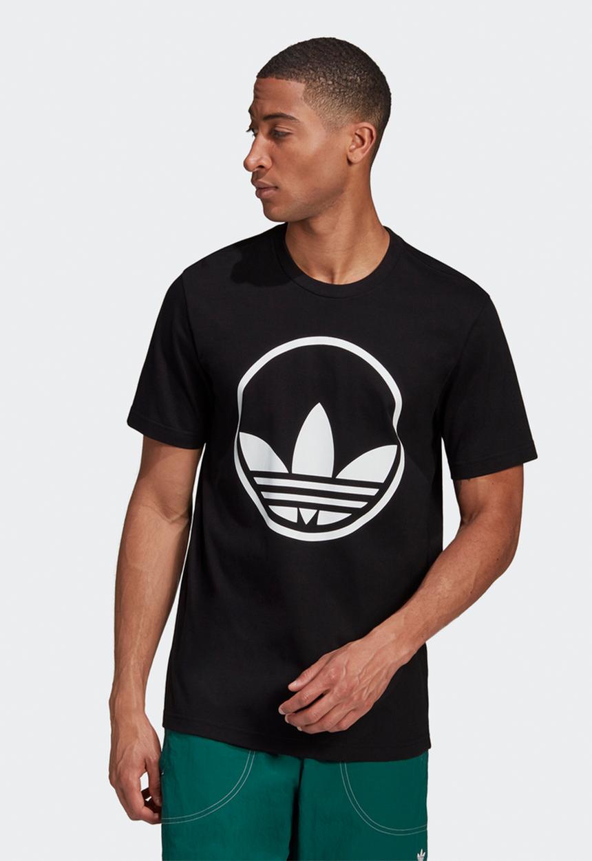 adidas Originals - Circle trefoil short sleeve tee - black
