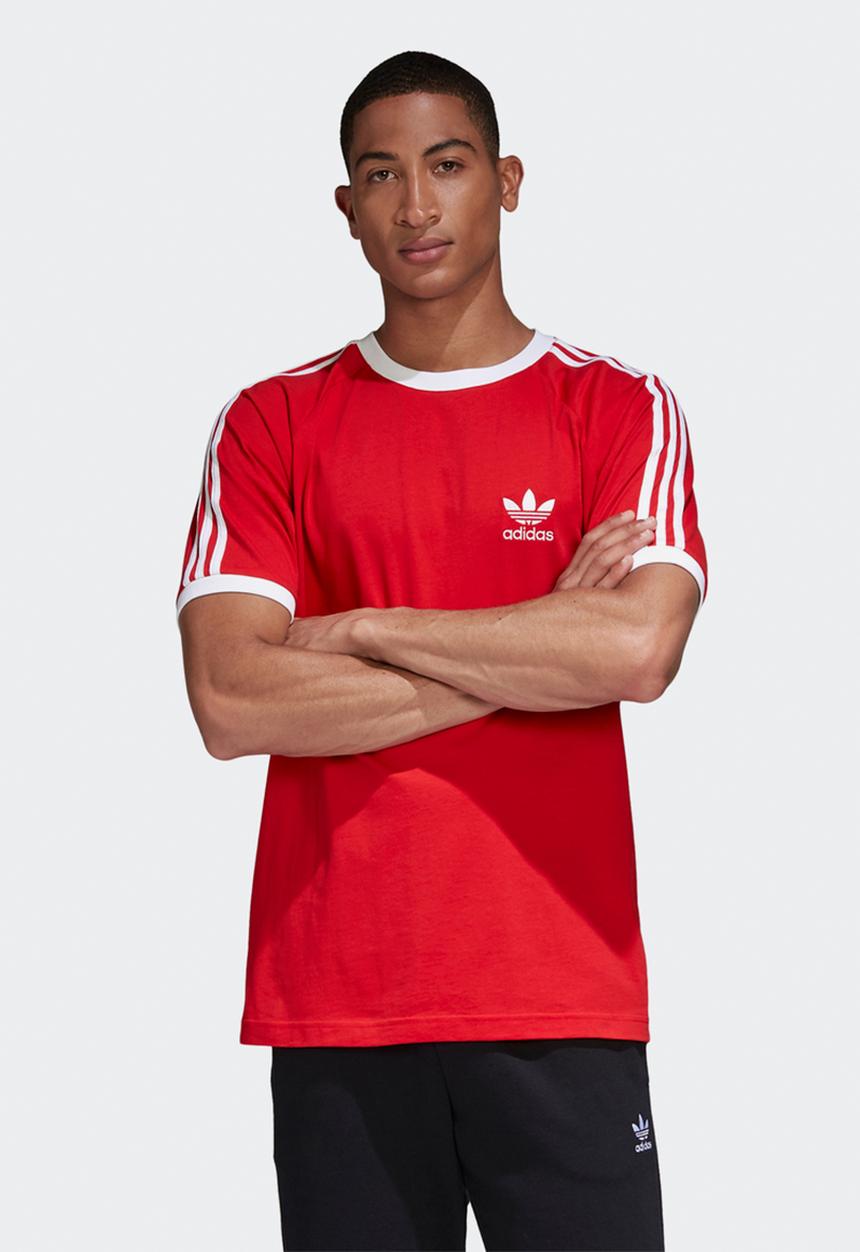 adidas Originals - Cali short sleeve tee - scarlet