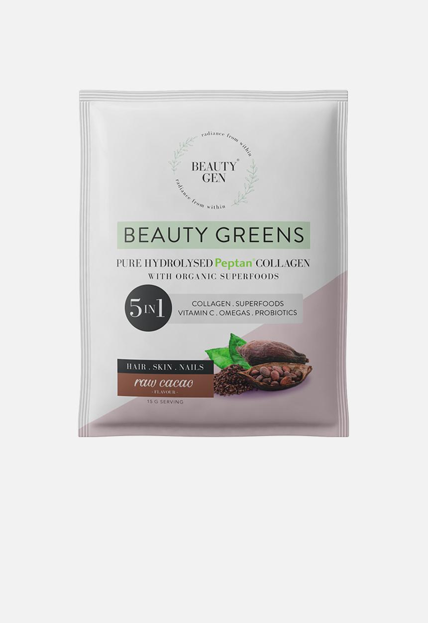 BEAUTY GEN - Greens Raw Cacao Sachets