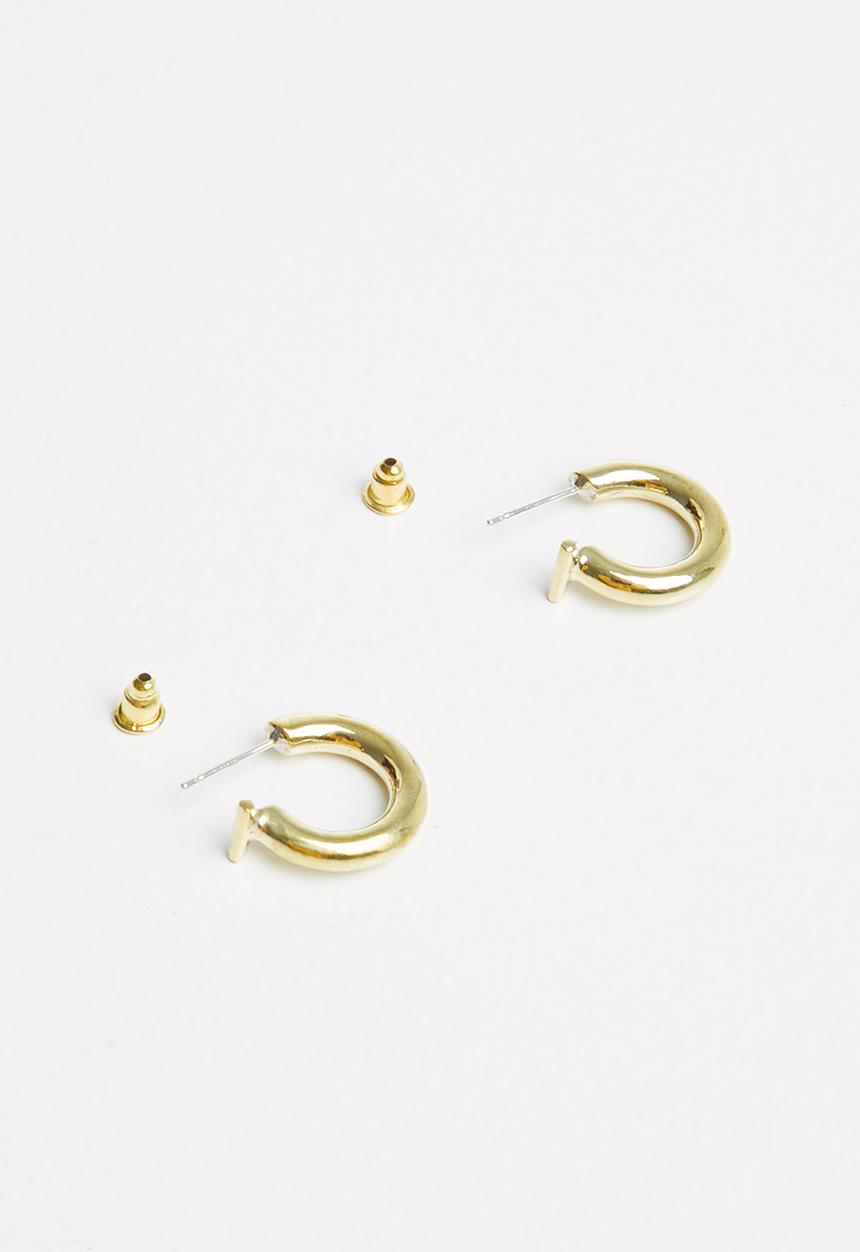 Matter of Fakt - Vista large hoops - brass
