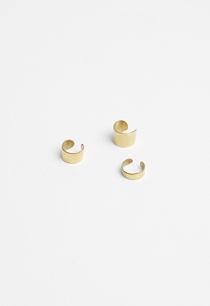 Matter of Fakt - Ear cuff thin - brass