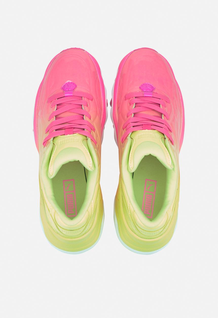 PUMA Select - Pulsar wedge - luminous pink / fizzy yellow