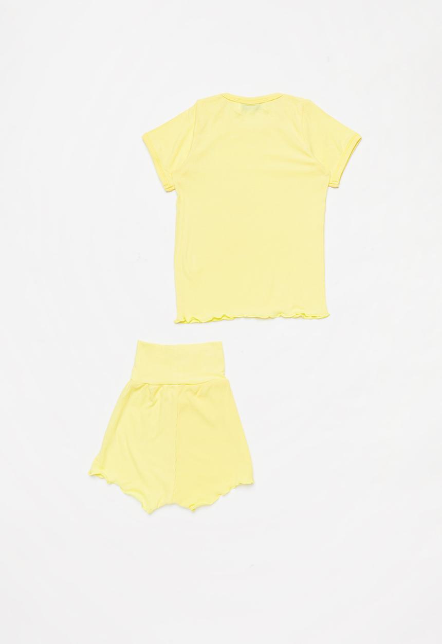 Baby Star - Unisex 2 piece set - yellow