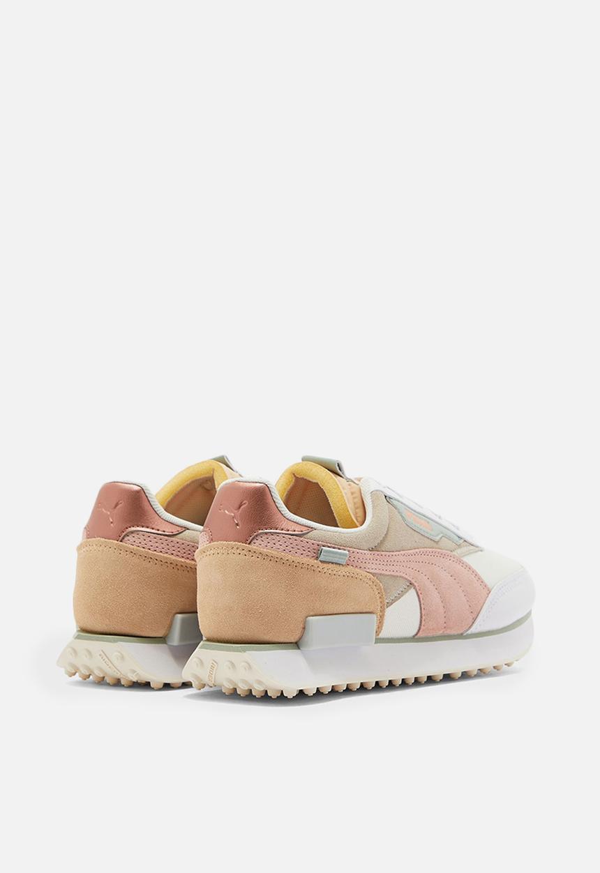 PUMA - Future Rider soft metal - marshmallow / natural vachetta