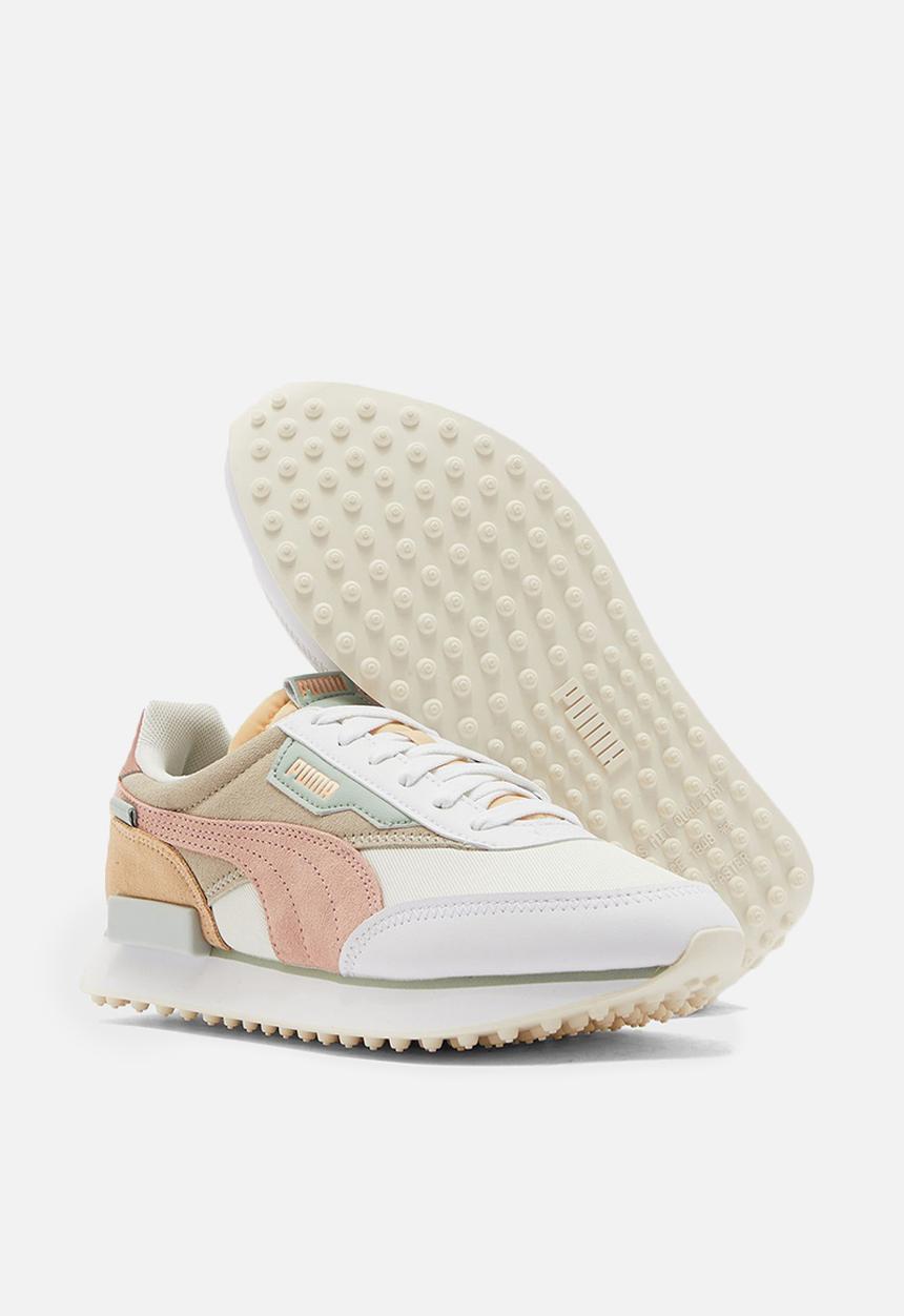PUMA - Future Rider soft metal - marshmallow / natural vachetta