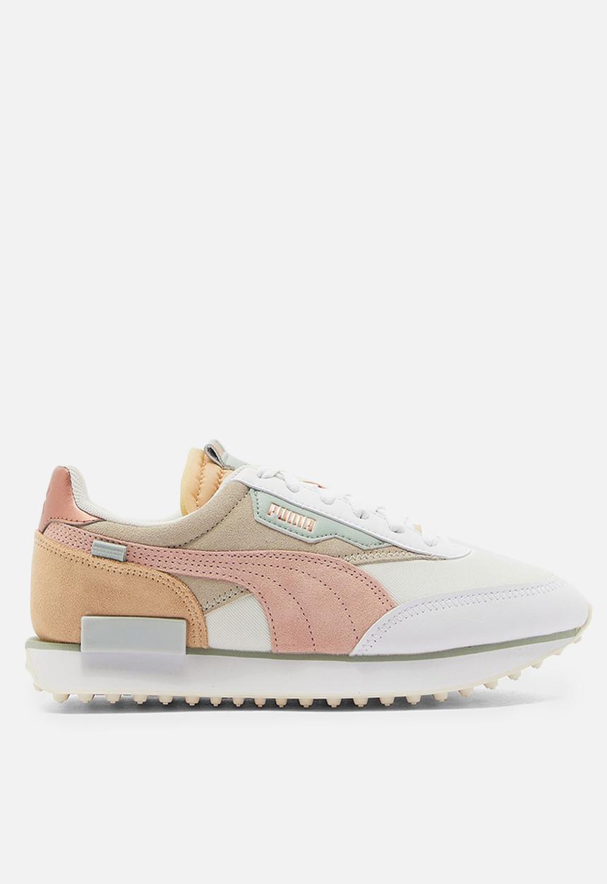 PUMA - Future Rider soft metal - marshmallow / natural vachetta