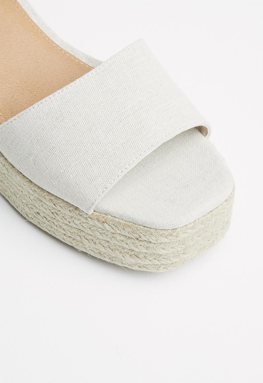 Madison® - Zia wedge - white & beige