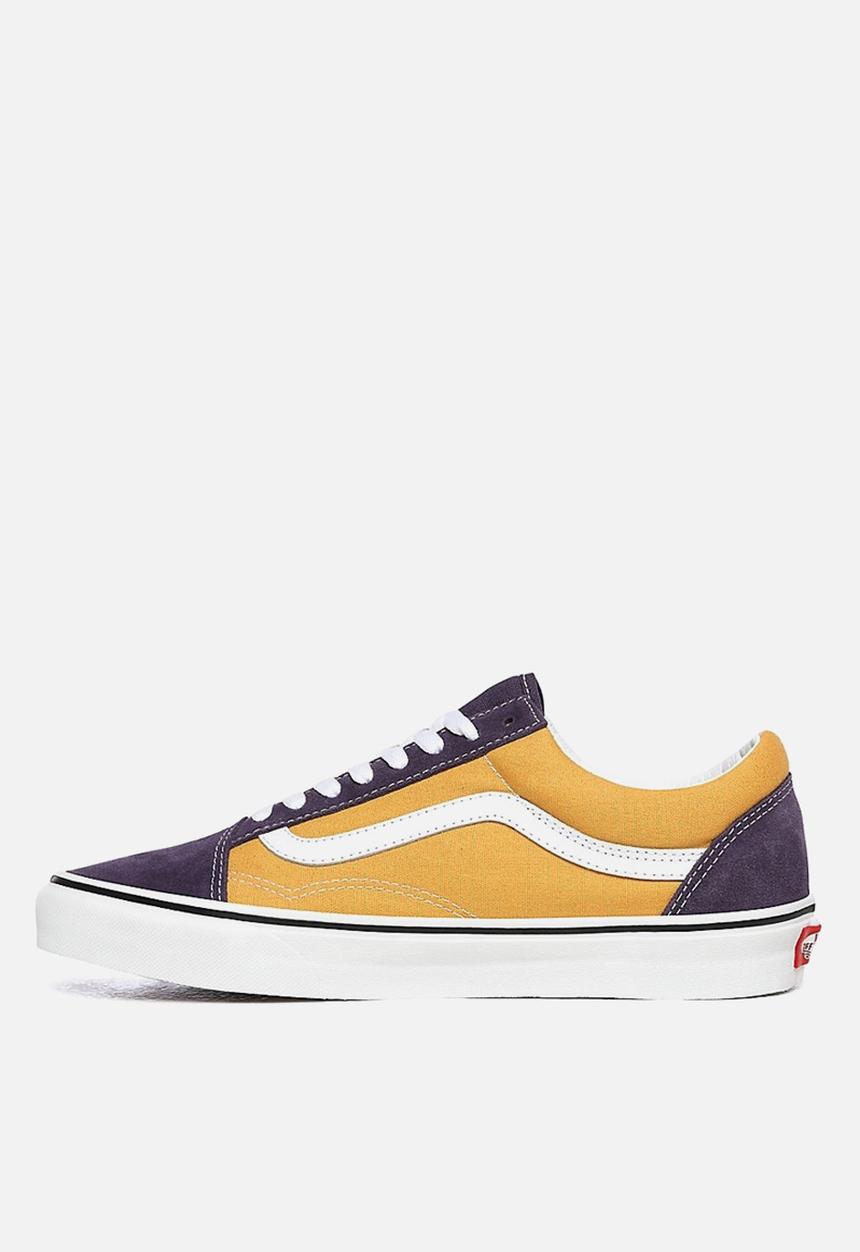 Vans - Old skool - (2-tone) honey gold & purple velvet