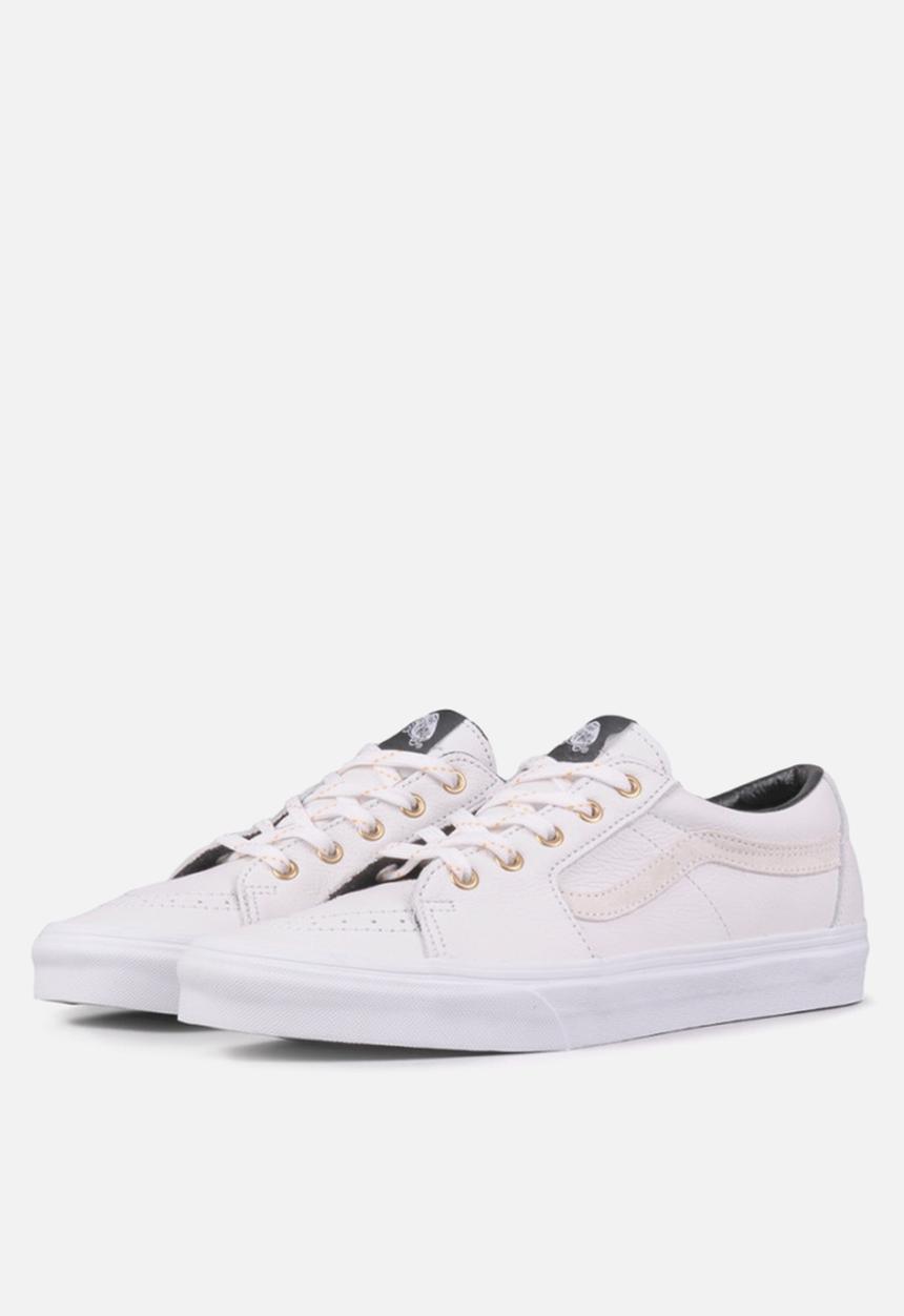 Vans - Sk8-low - (leather) true white