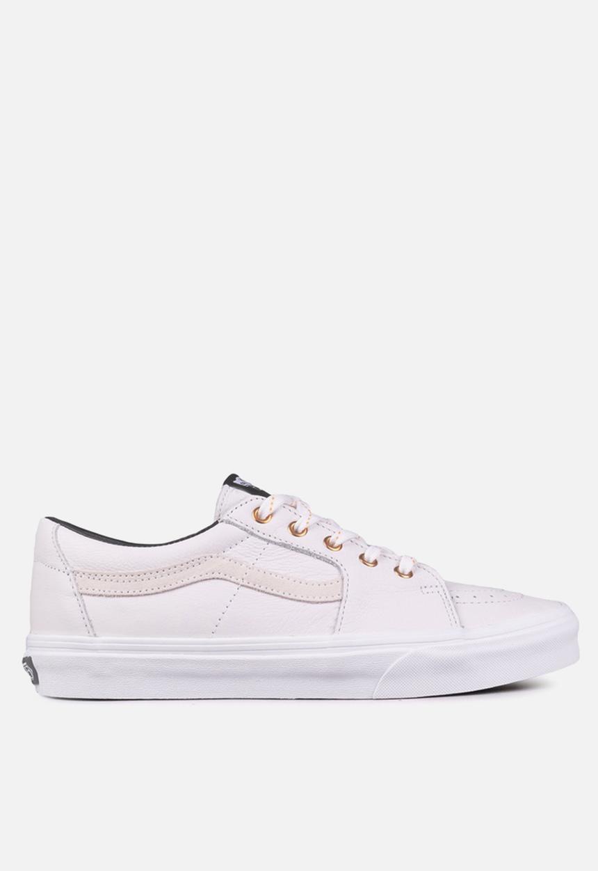 Vans - Sk8-low - (leather) true white
