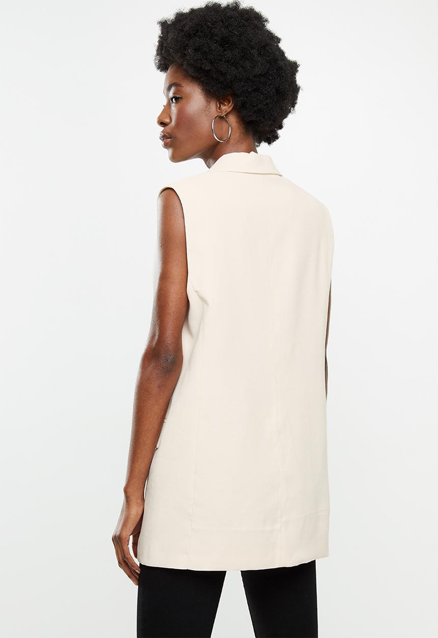 MANGO - Waistcoat malvi - neutral