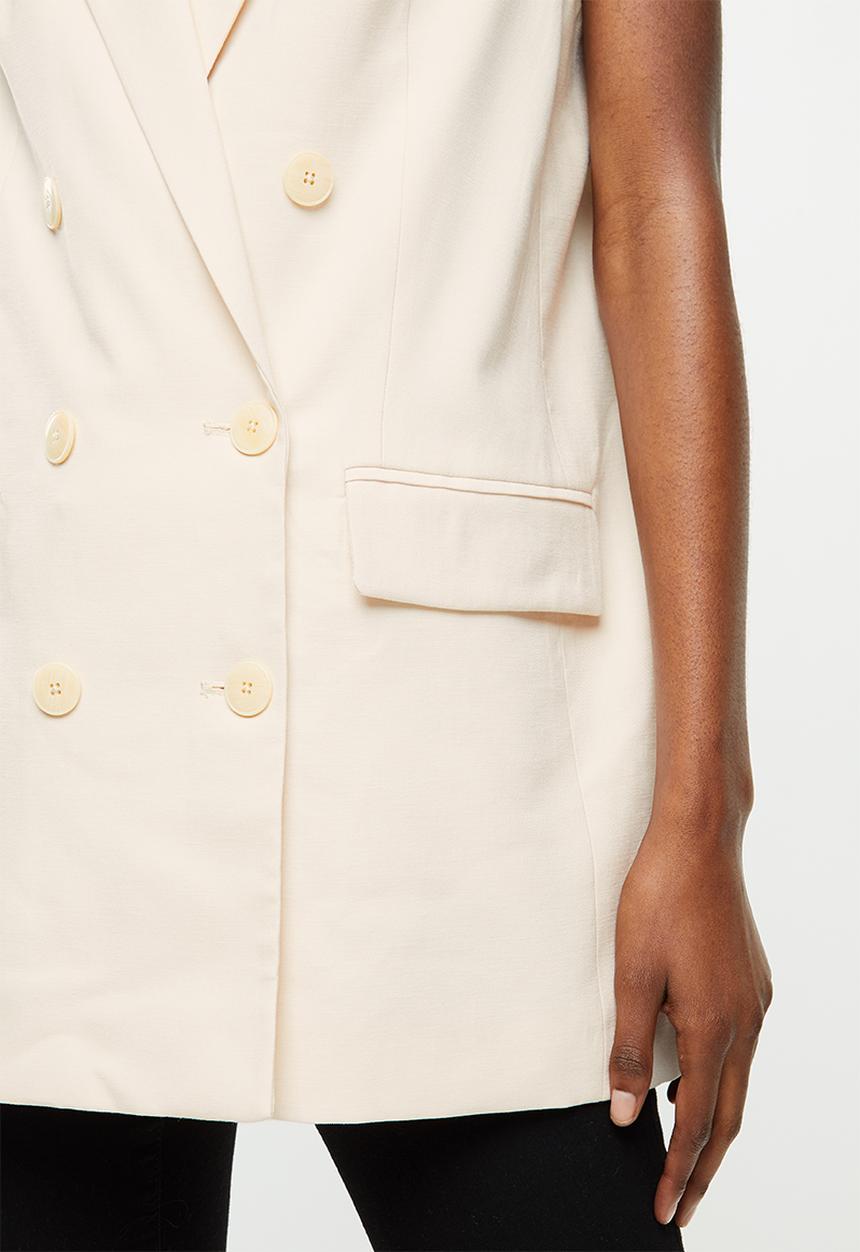 MANGO - Waistcoat malvi - neutral