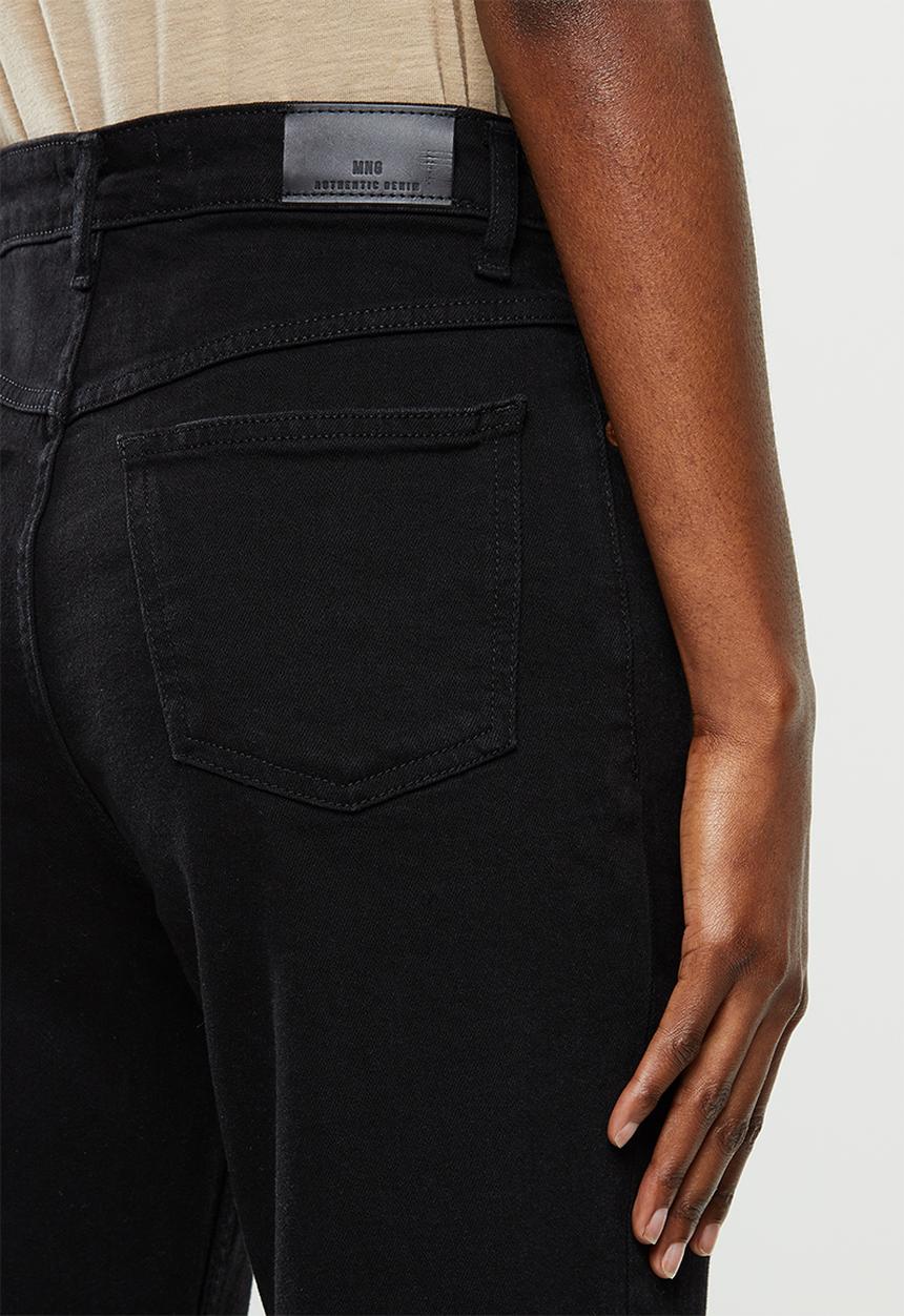 MANGO - Mom jeans - black