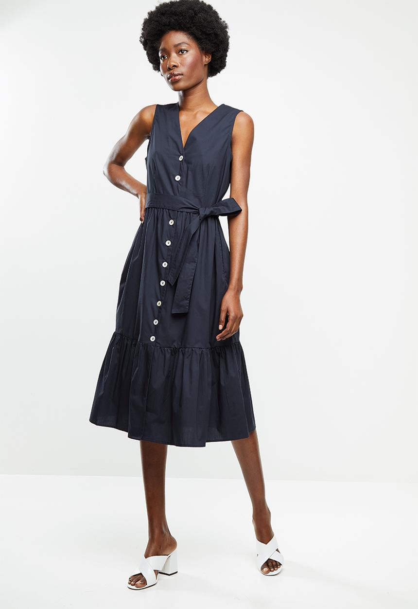MANGO - Cris dress - navy 