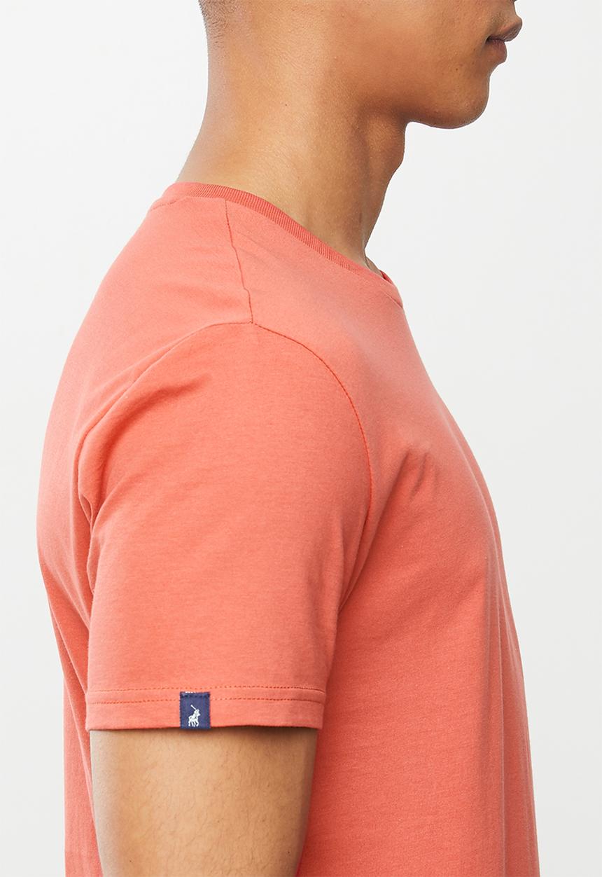 POLO - Lucas crew neck tee - red