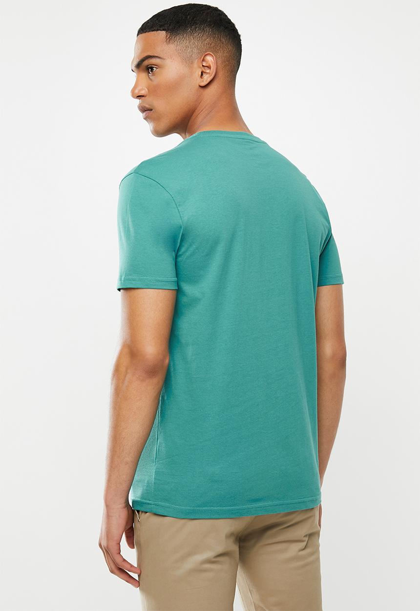 POLO - Lucas crew neck tee - teal