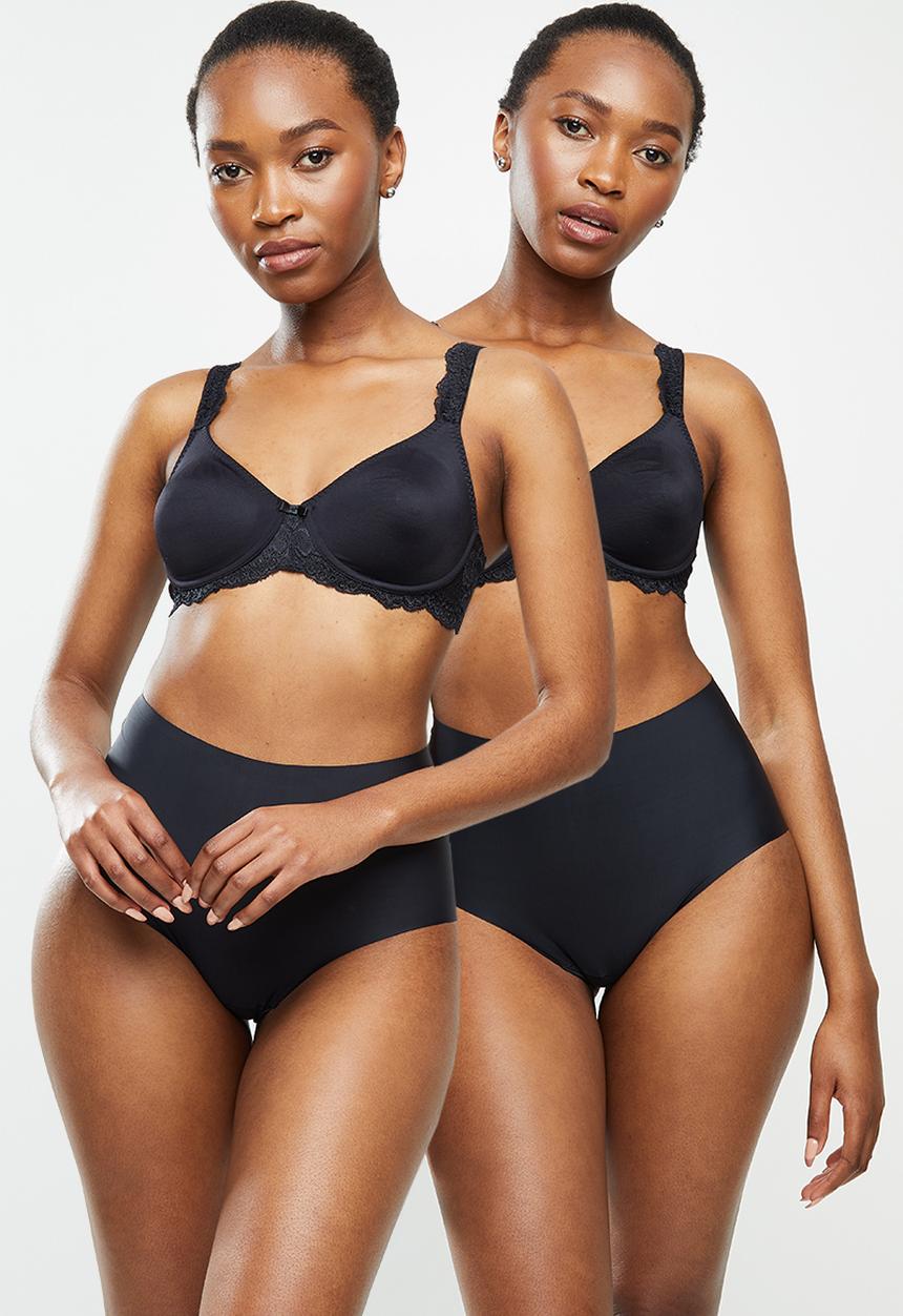 MAGIC®  Bodyfashion - 2 Pack dream invisible panties - black