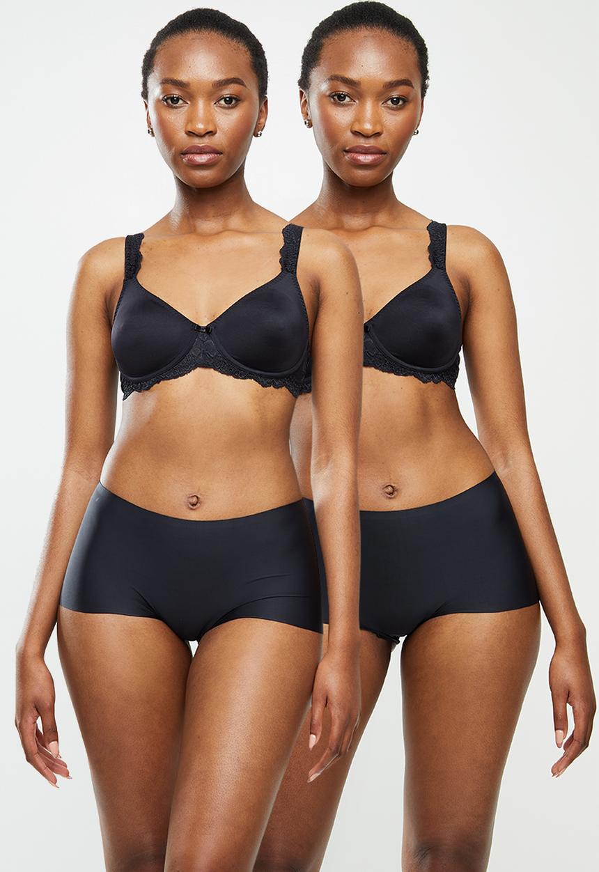 MAGIC®  Bodyfashion - 2 Pack dream invisible boyshorts - black