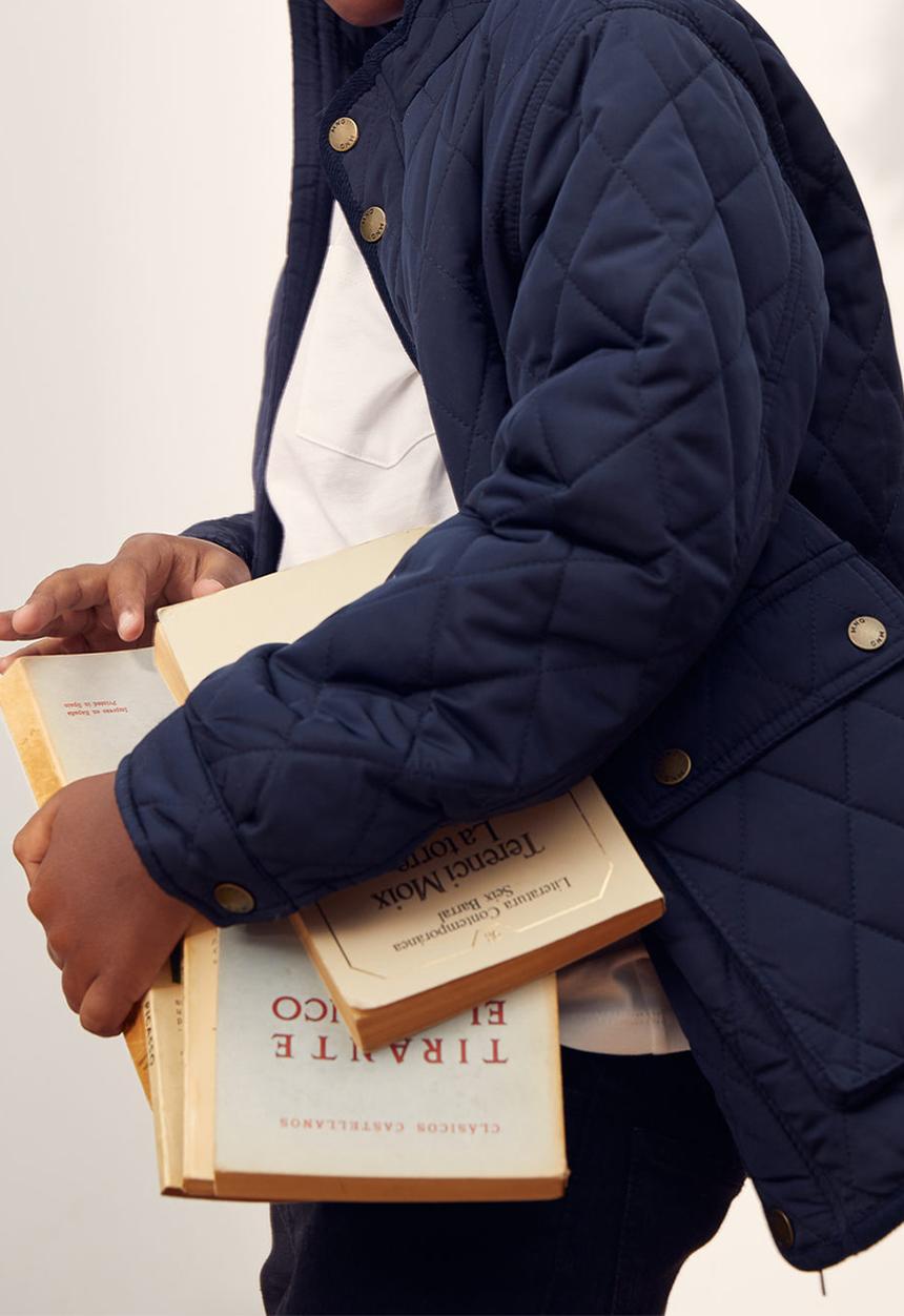 MANGO - Husky anorak - navy
