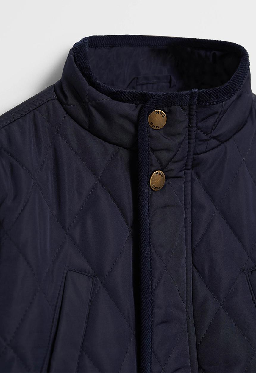 MANGO - Husky anorak - navy