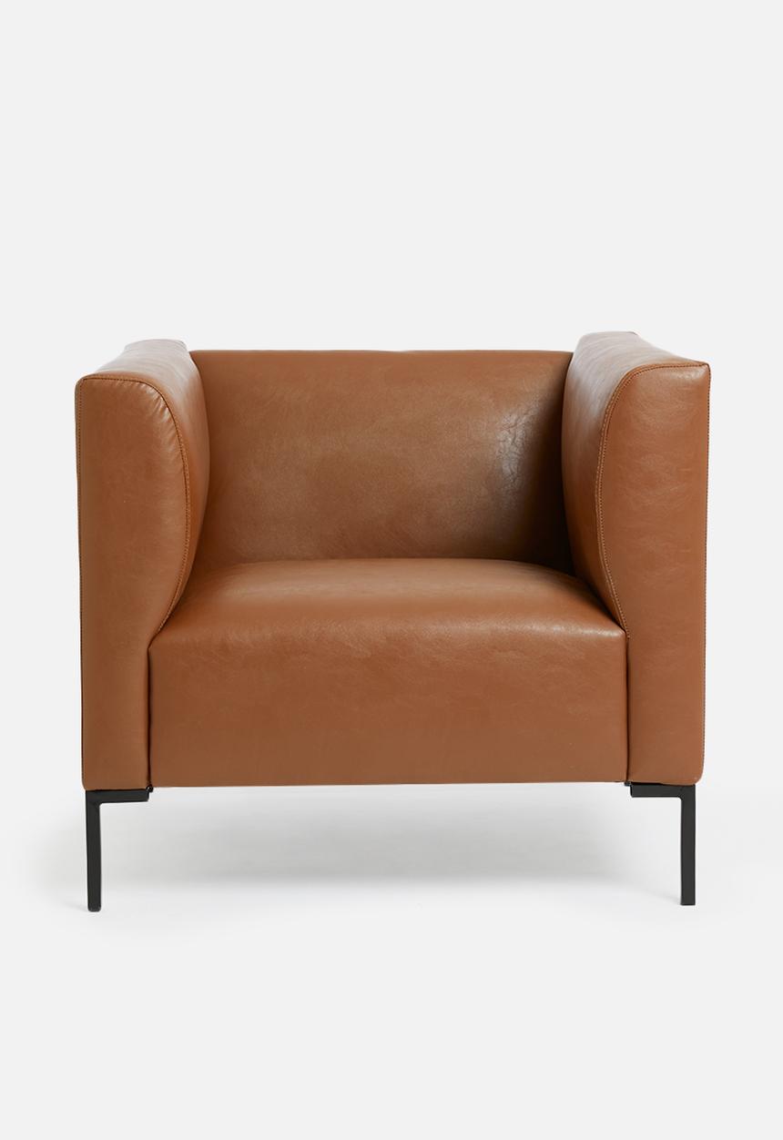 Sixth Floor - Aiden single seater - Tan PU